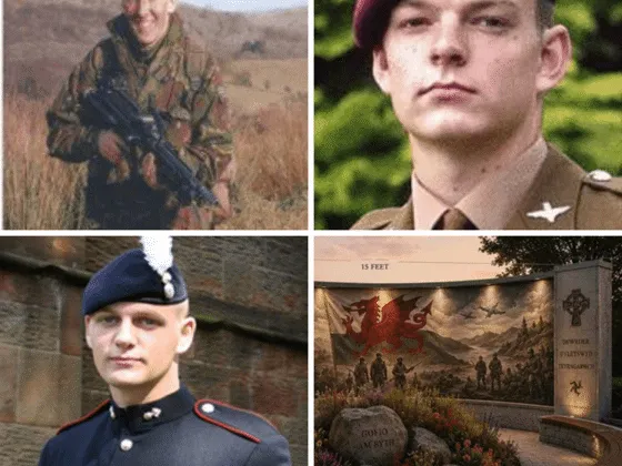 Private Kyle John Adams, Private James Prosser and Corporal Michael John Thacker