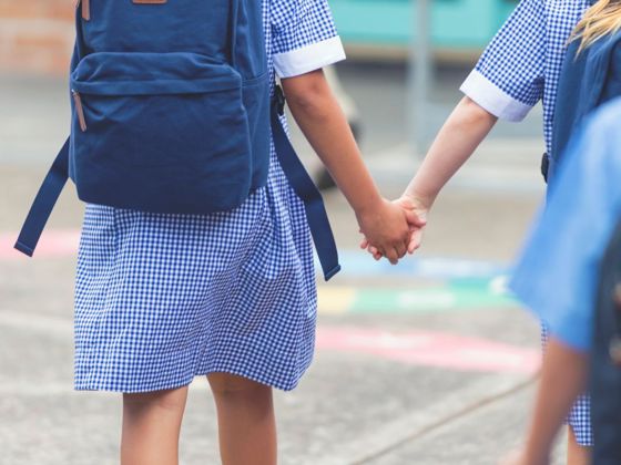 School children