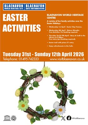 Easter Events poster