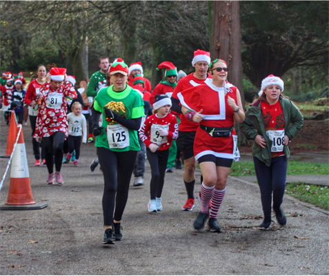 santa run