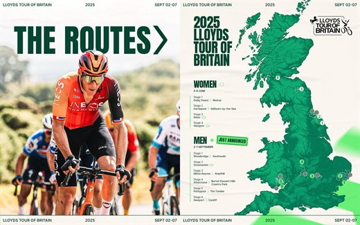 Tour of Britain - the routes