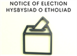 Notice of Election