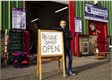 Recycling enthusiast Ieuan Bradfield helps Torfaen Borough Council and FCC Environment unveil new re-use shop in partnership with Circulate