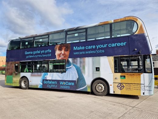 WeCare Wales Bus
