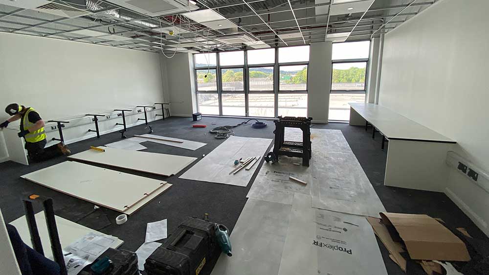 Progress photo - April 2020