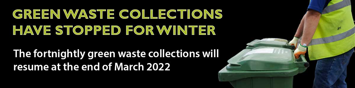 Green waste collections will stop for winter