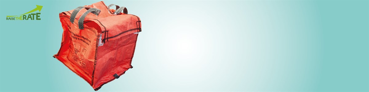 Red Recycling Bag