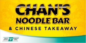 Chan’s Noodle Bar & Chinese Takeaway Logo
