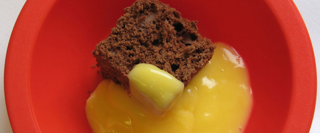 Chocolate Orange Beet Cake and Custard
