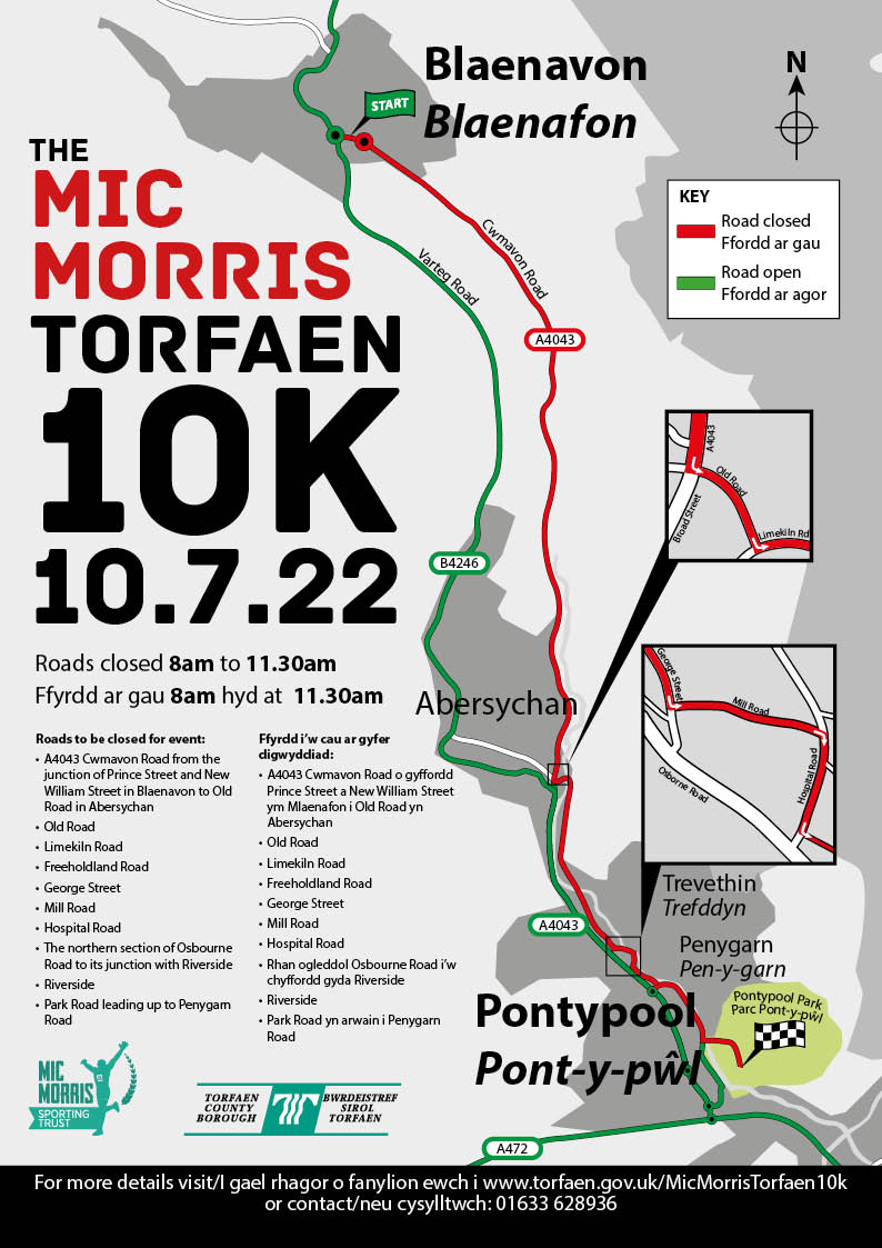 Mic Morris Torfaen 10k