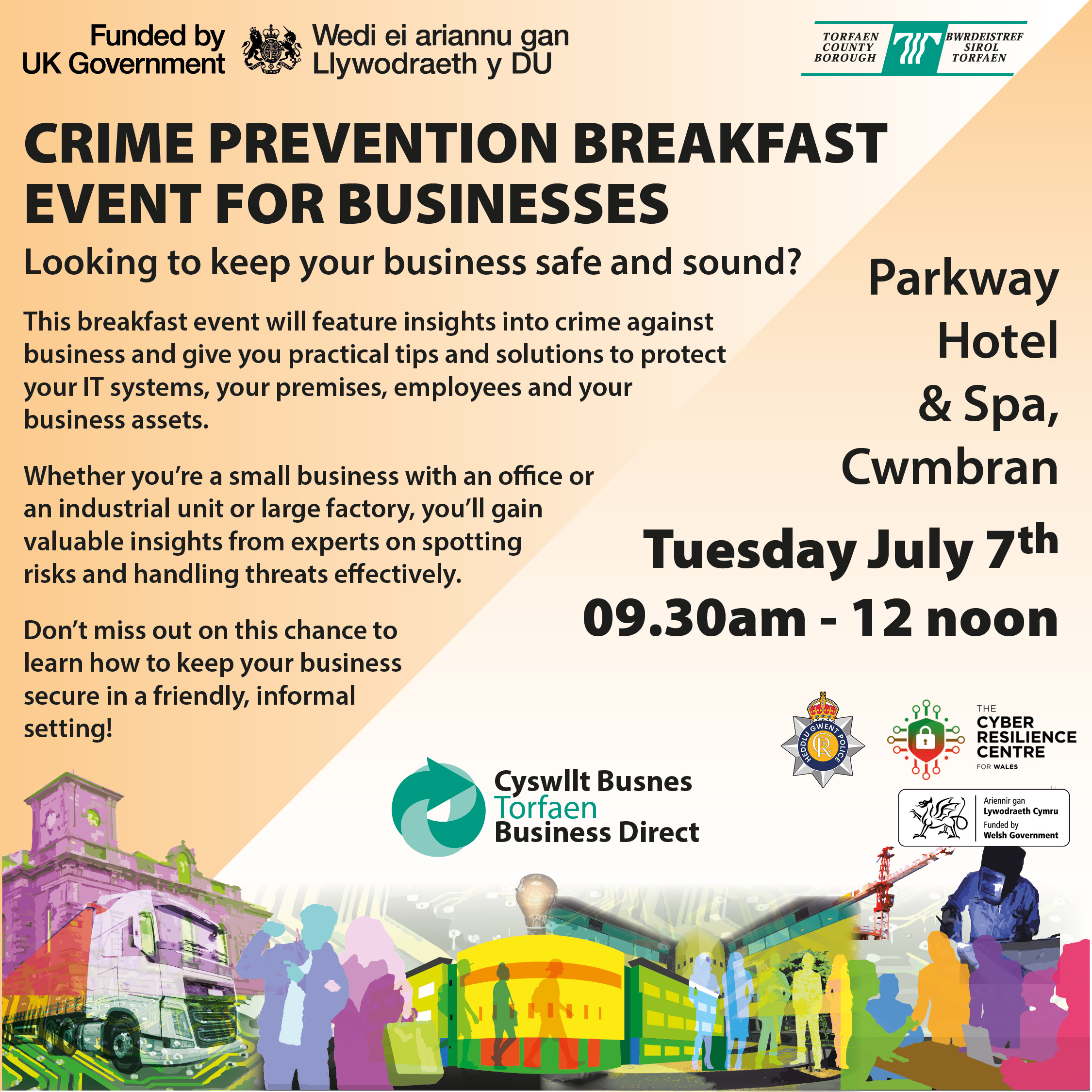 Crime Prevention Breakfast Event for Businesses