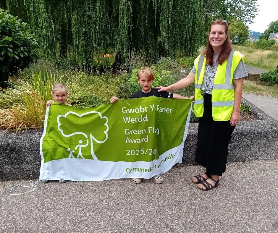 Another Green Flag flying high in Torfaen