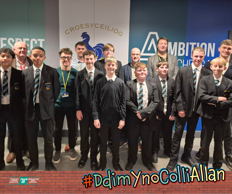 Int Mens Day Croesyceiliog WELSH