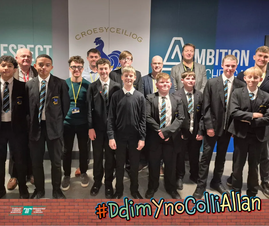 Int Mens Day Croesyceiliog WELSH