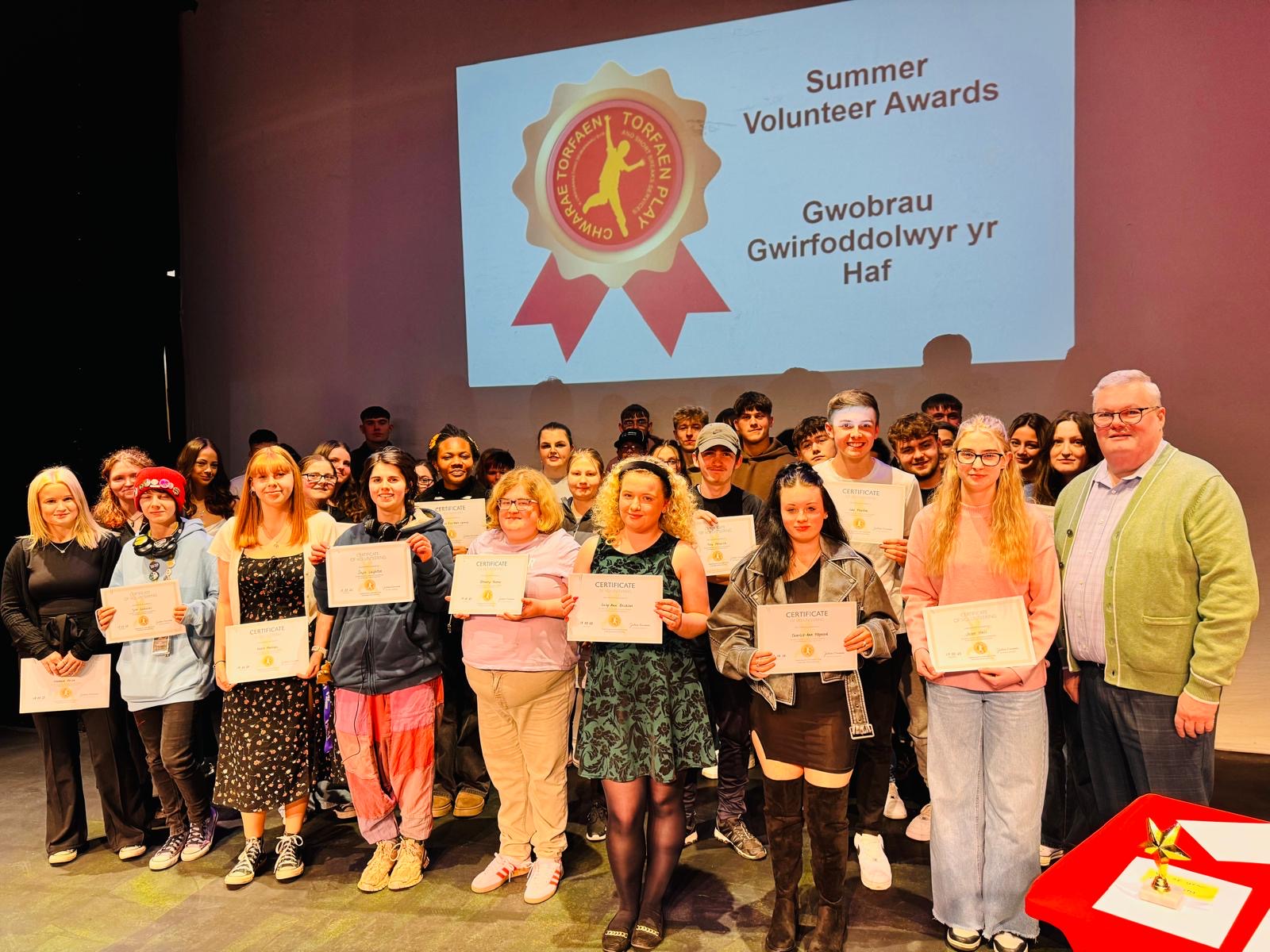 Play volunteer awards 22