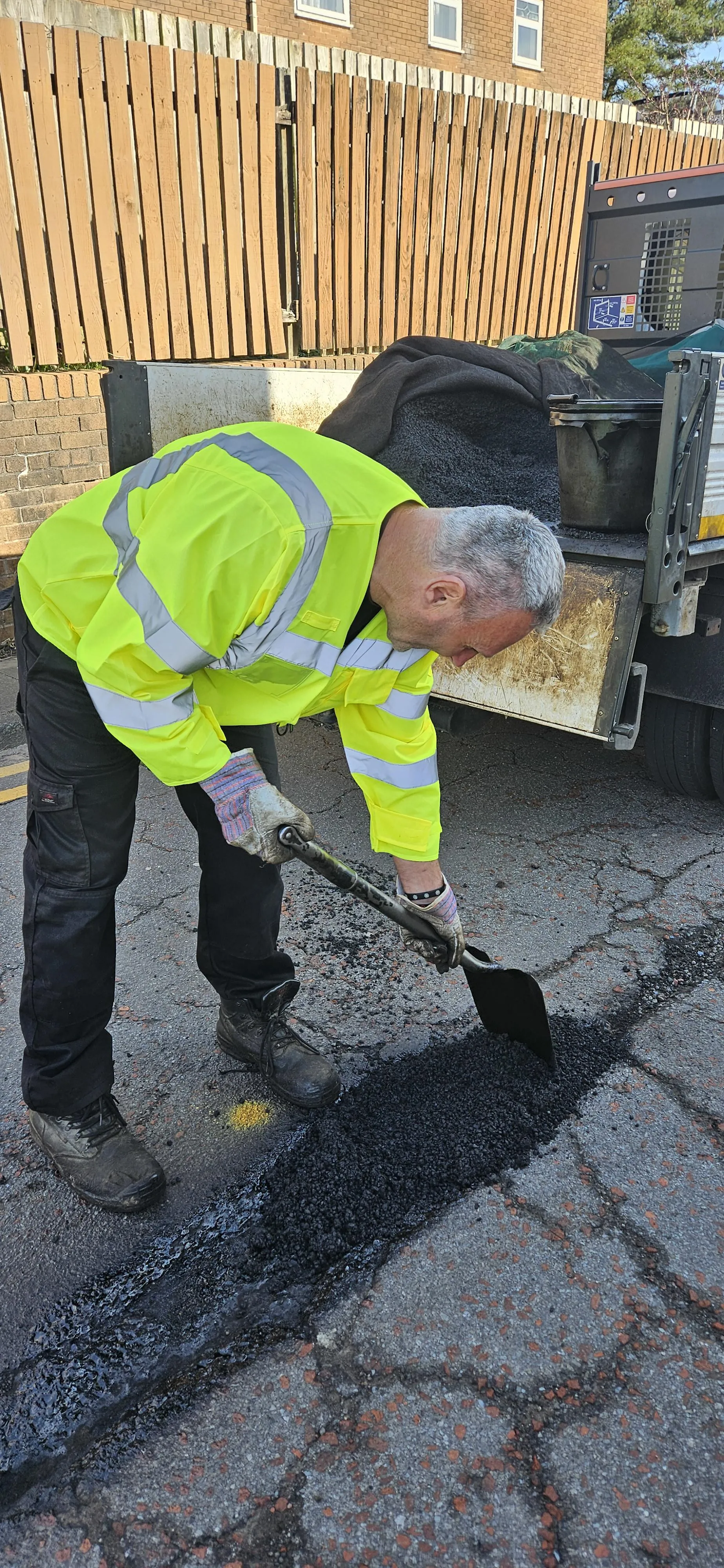 Pothole filling
