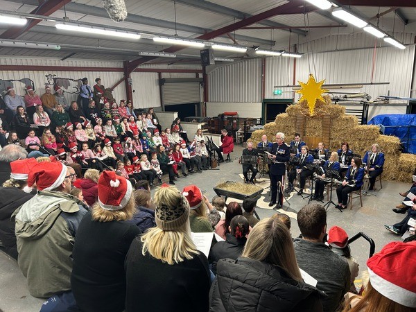 Royal farm visit