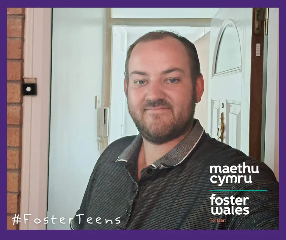 Michael, a foster carer with Foster Wales Torfaen