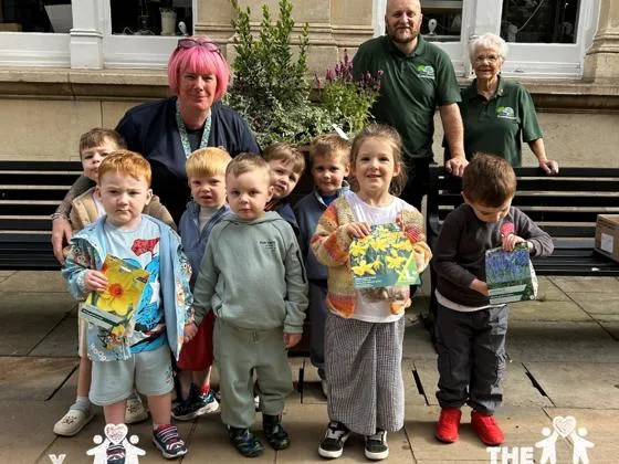 Osbourne Lodge nursery planting